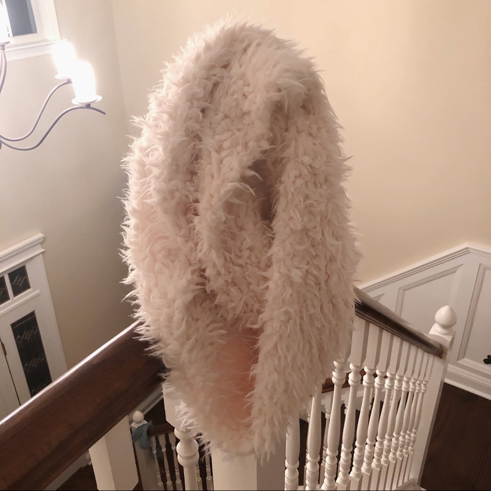 Infinity scarf soft and fluffy